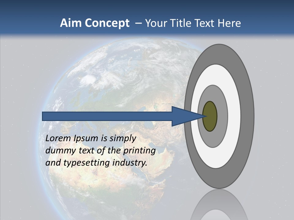 Earth From Space PowerPoint Template
