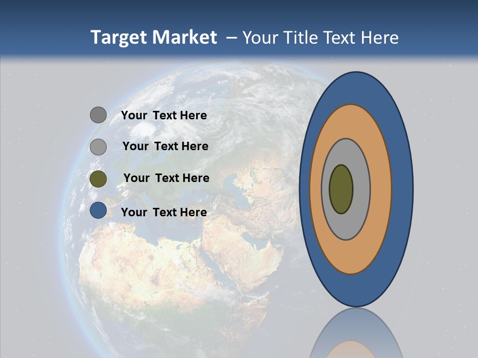 Earth From Space PowerPoint Template