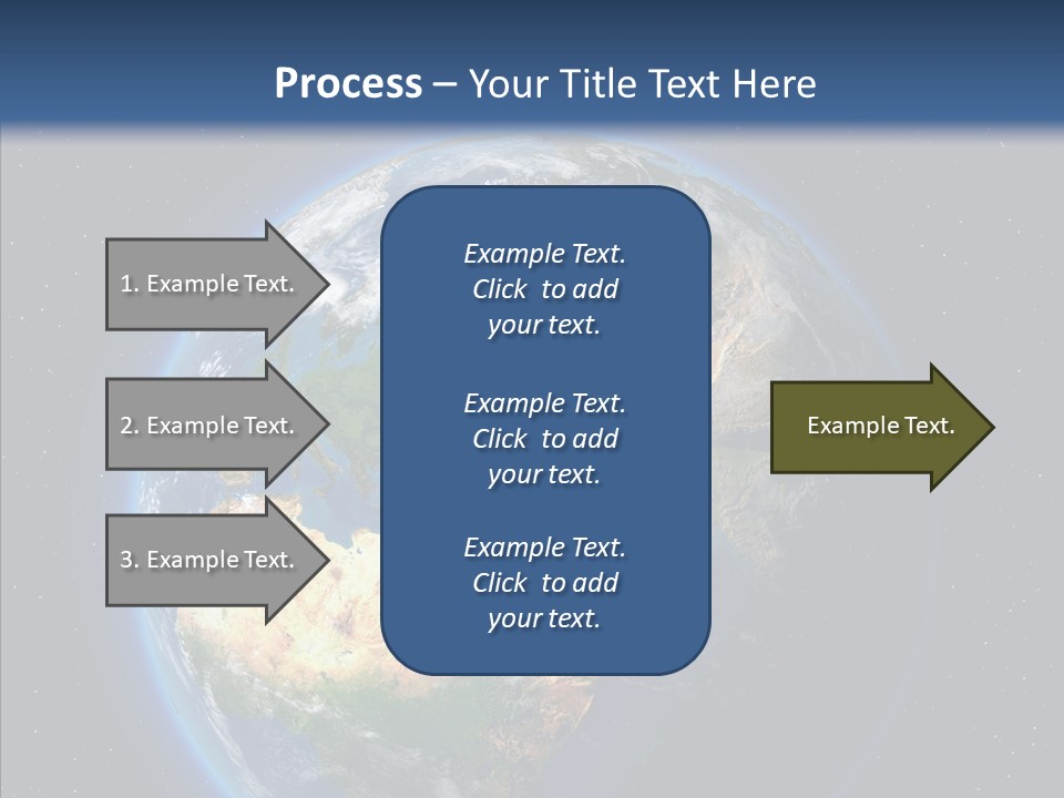 Earth From Space PowerPoint Template