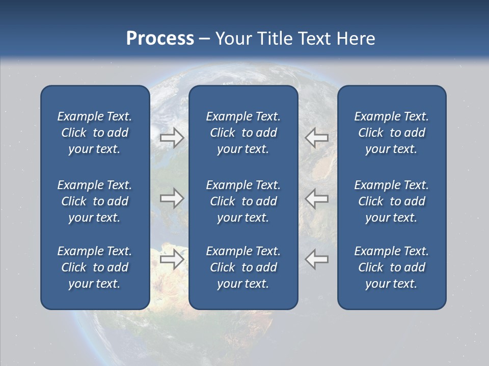 Earth From Space PowerPoint Template