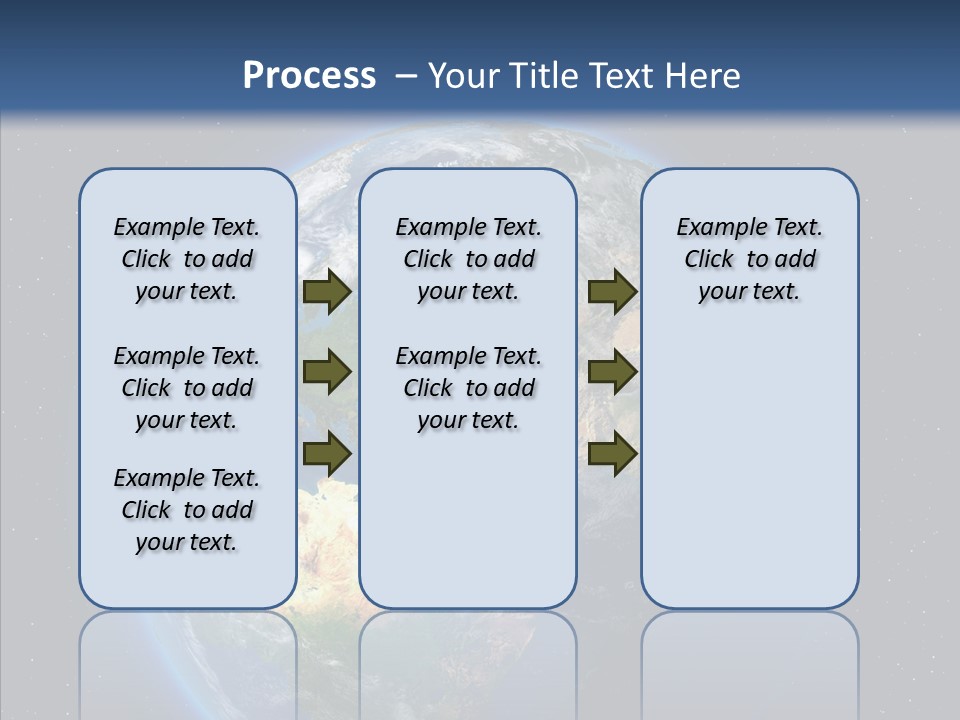 Earth From Space PowerPoint Template