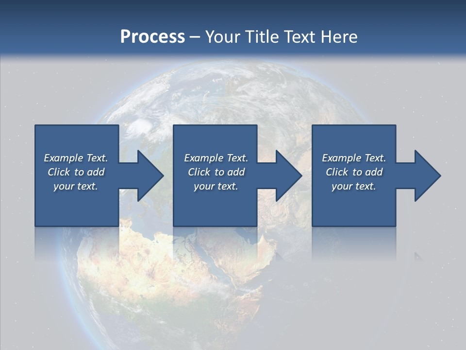 Earth From Space PowerPoint Template