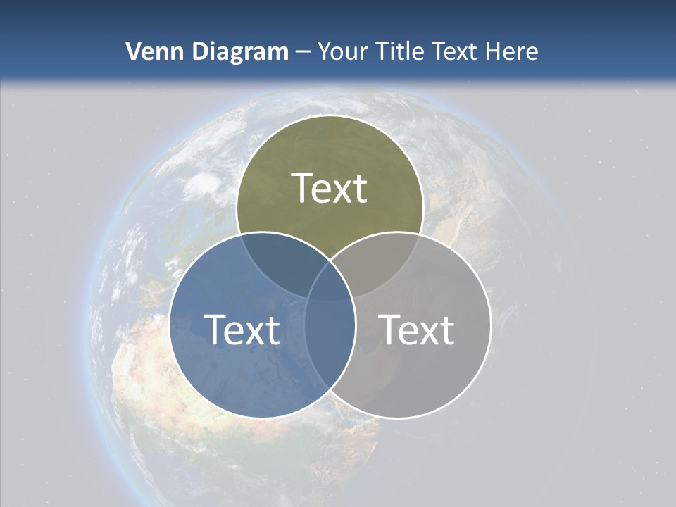 Earth From Space PowerPoint Template