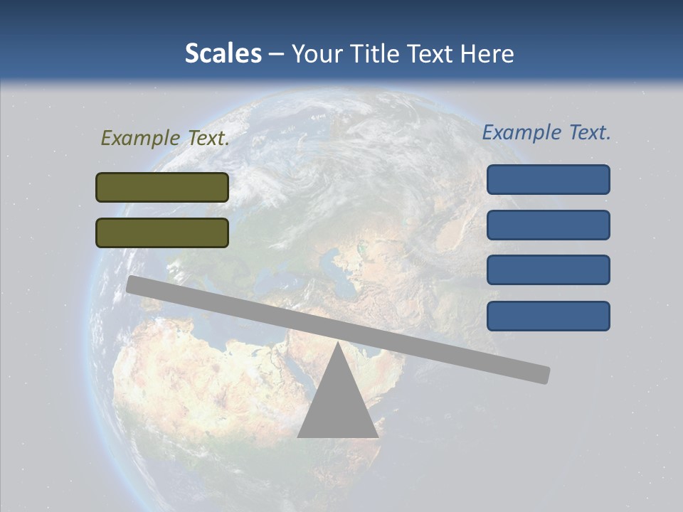 Earth From Space PowerPoint Template