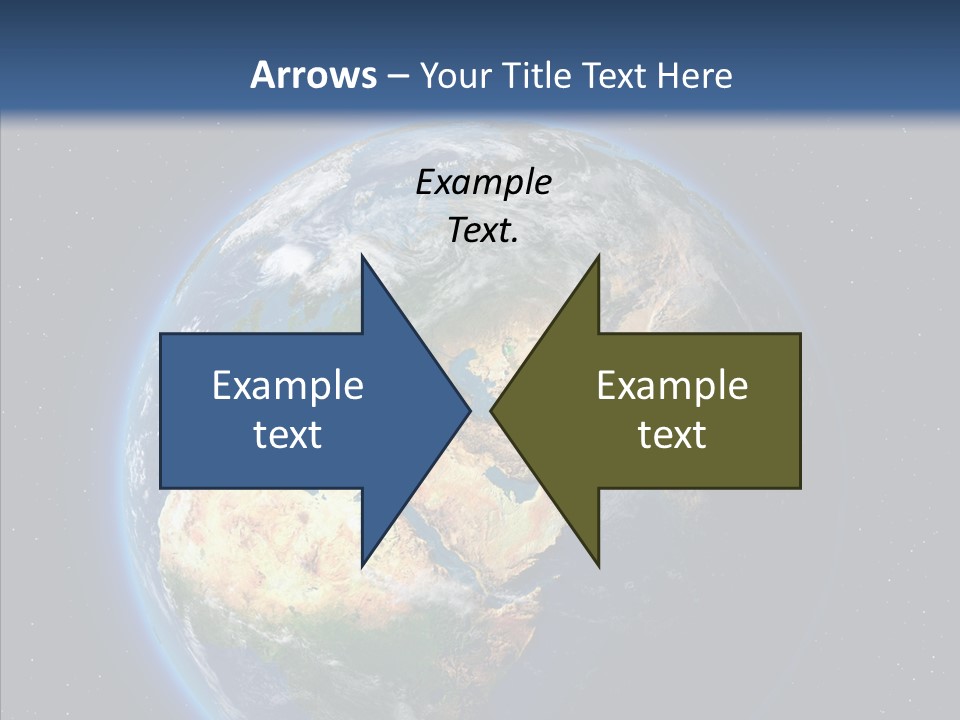 Earth From Space PowerPoint Template