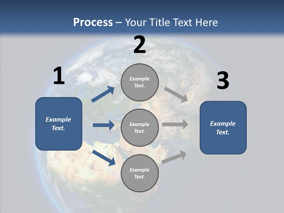 Earth From Space PowerPoint Template