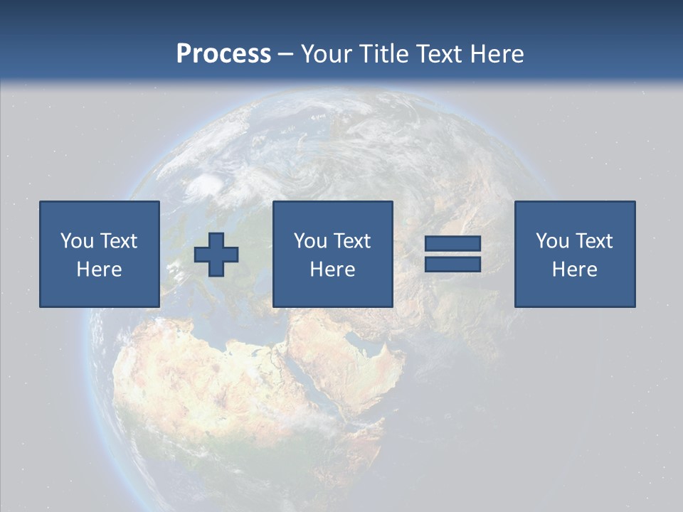 Earth From Space PowerPoint Template