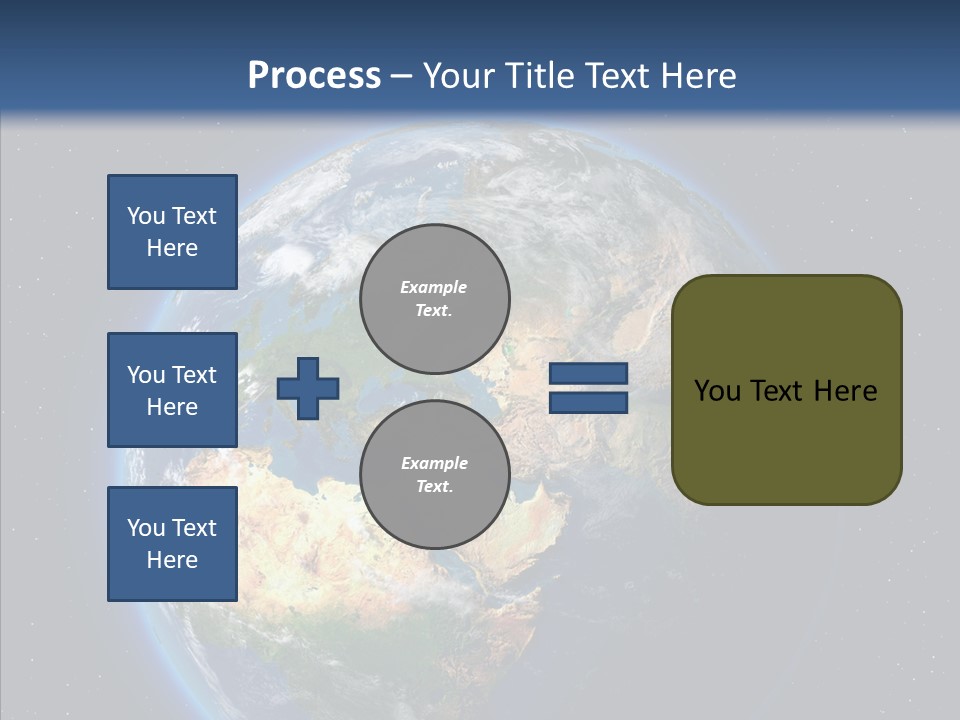 Earth From Space PowerPoint Template