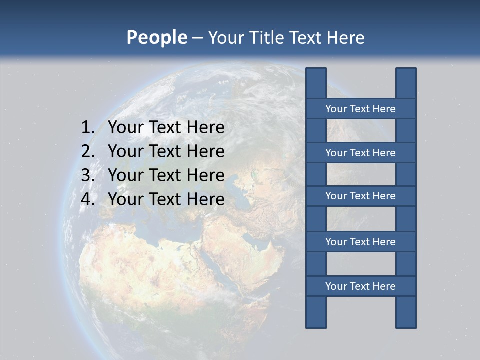 Earth From Space PowerPoint Template