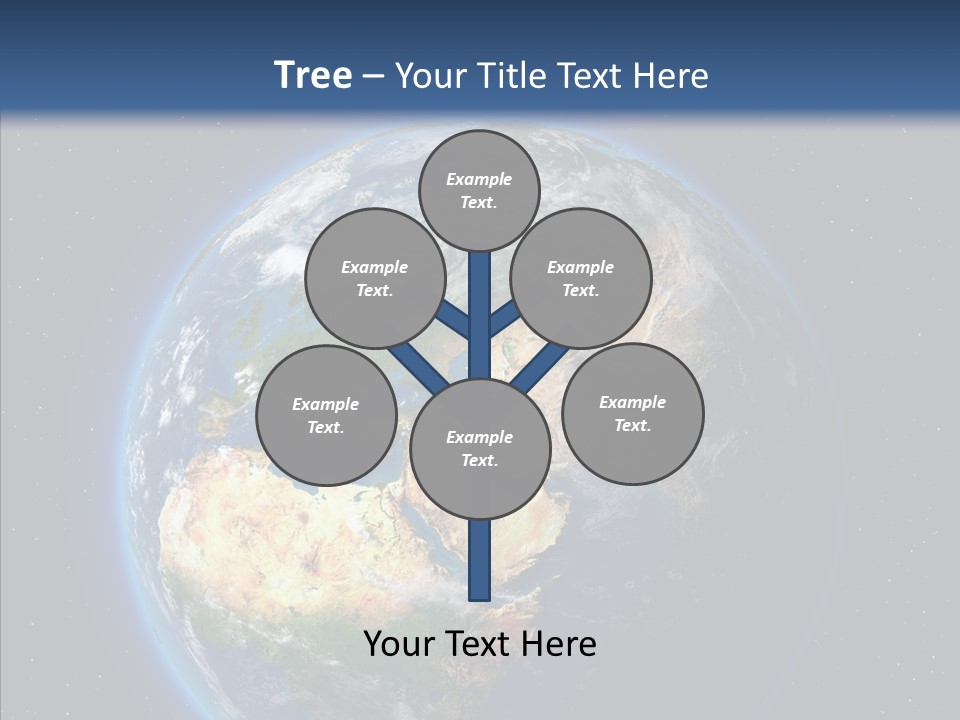 Earth From Space PowerPoint Template
