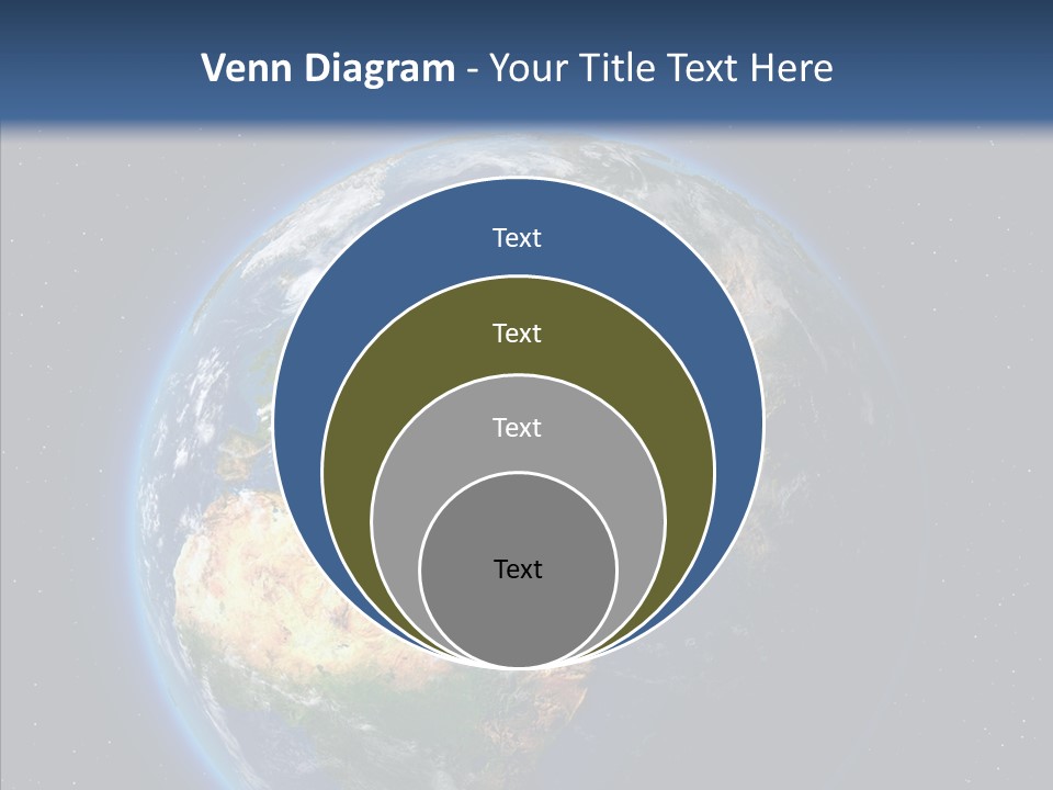 Earth From Space PowerPoint Template