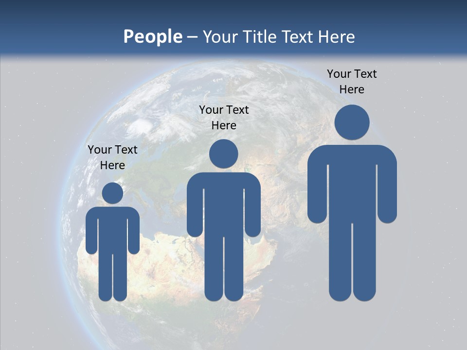Earth From Space PowerPoint Template