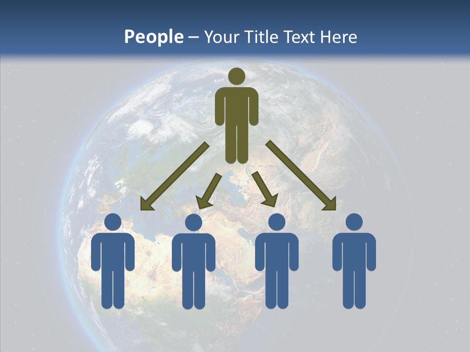 Earth From Space PowerPoint Template