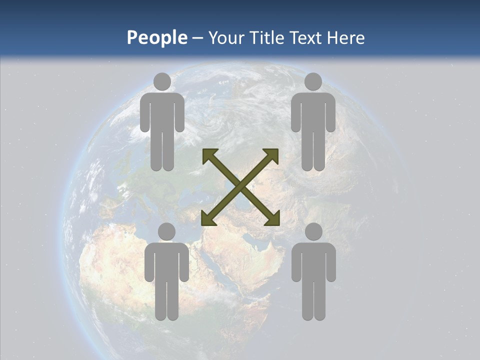 Earth From Space PowerPoint Template