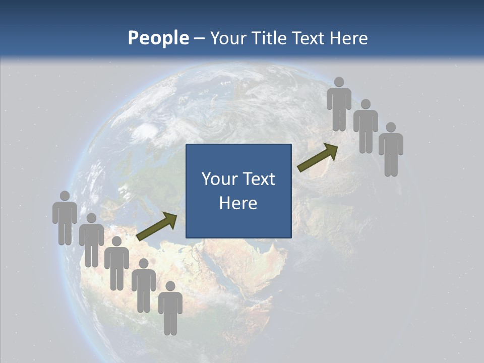 Earth From Space PowerPoint Template