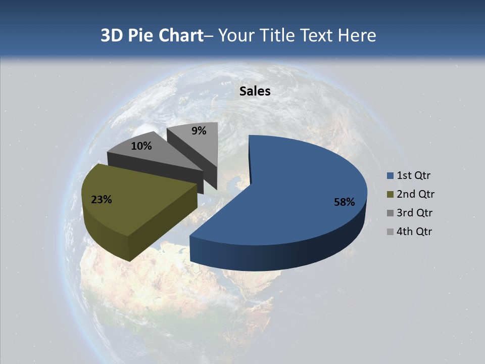 Earth From Space PowerPoint Template
