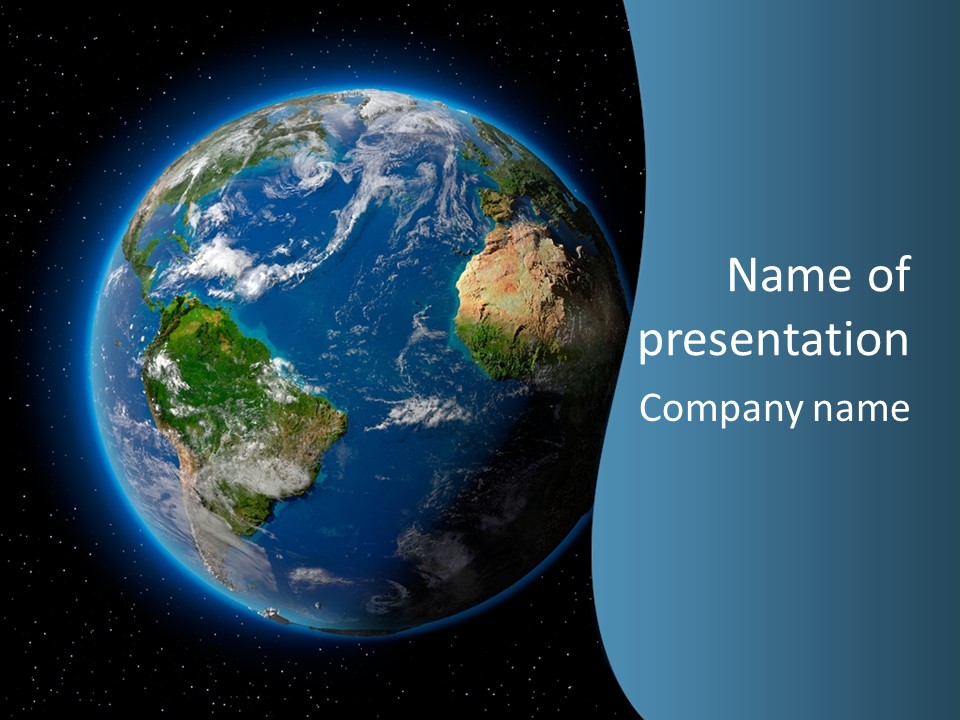 Oceans Atmosphere PowerPoint Template