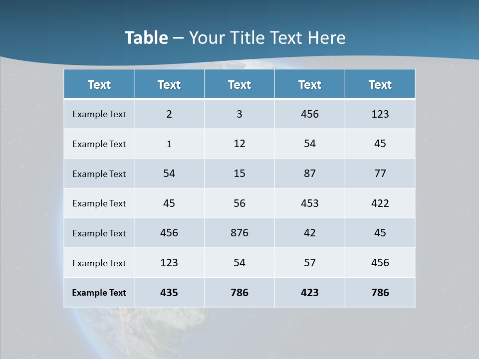 Oceans Atmosphere PowerPoint Template