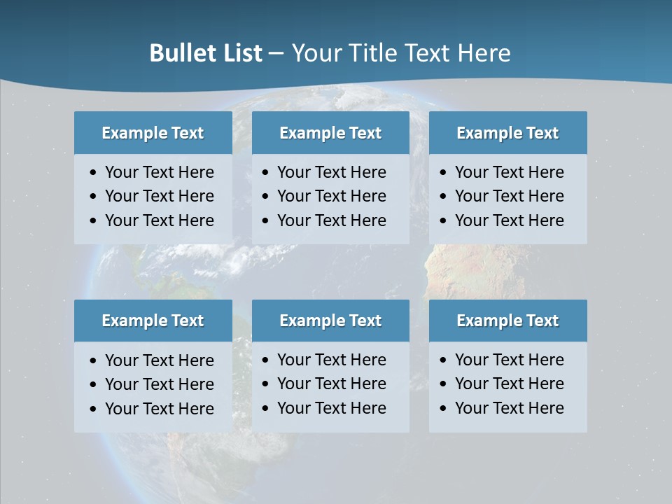 Oceans Atmosphere PowerPoint Template