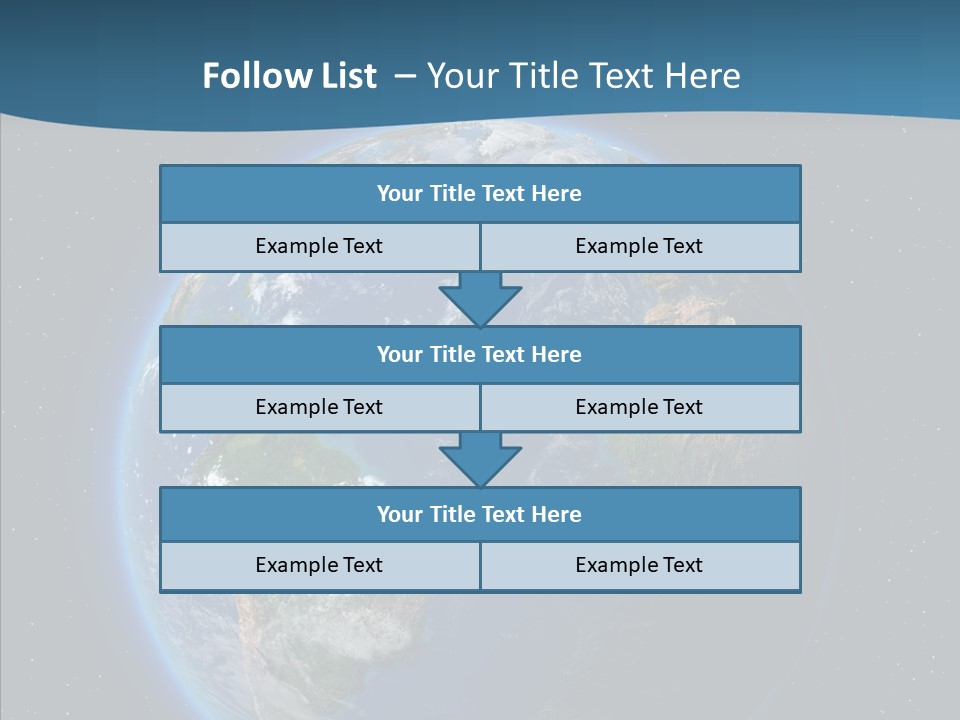 Oceans Atmosphere PowerPoint Template