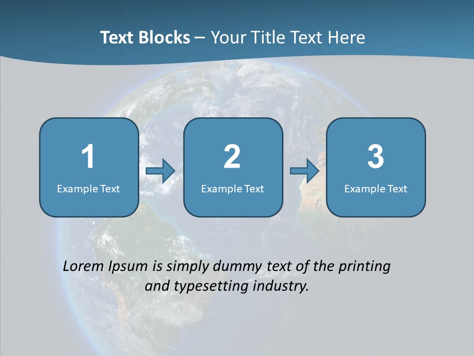 Oceans Atmosphere PowerPoint Template