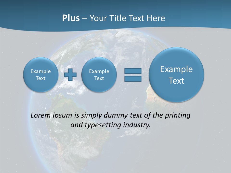 Oceans Atmosphere PowerPoint Template