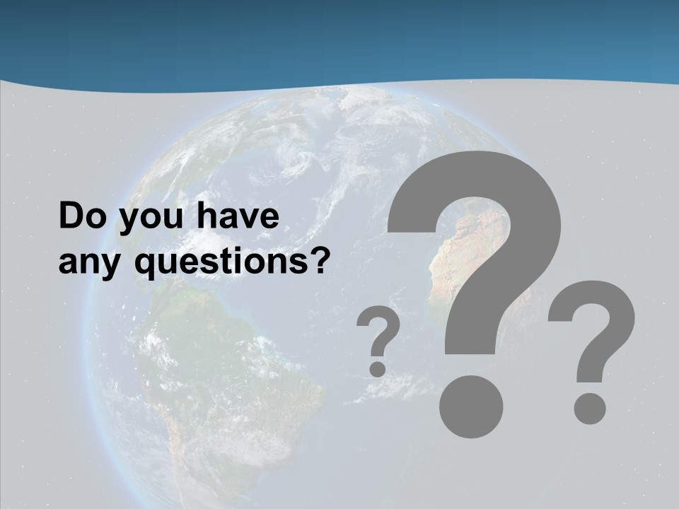 Oceans Atmosphere PowerPoint Template