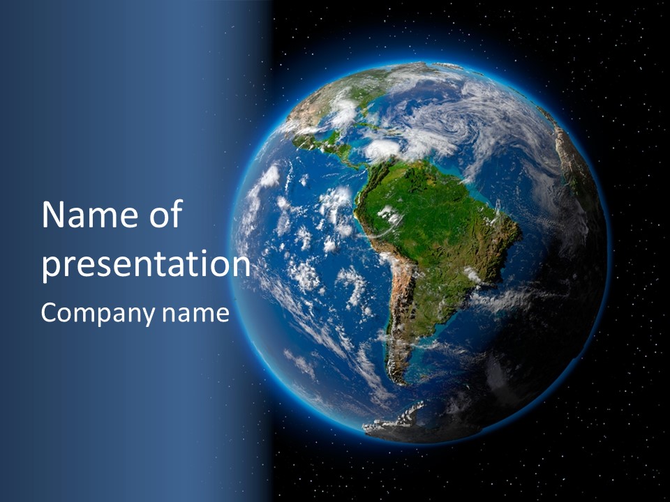 Terra Atmosfera PowerPoint Template