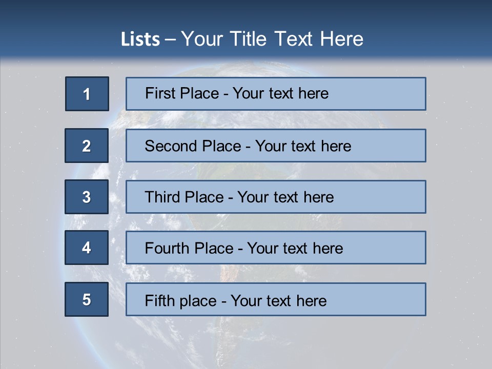 Terra Atmosfera PowerPoint Template