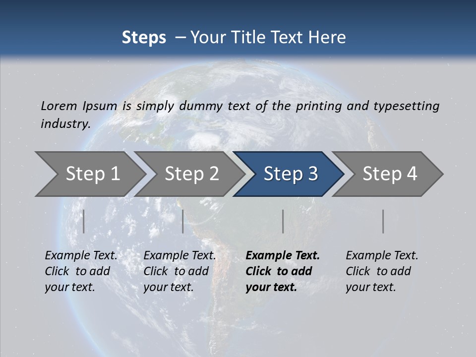 Terra Atmosfera PowerPoint Template