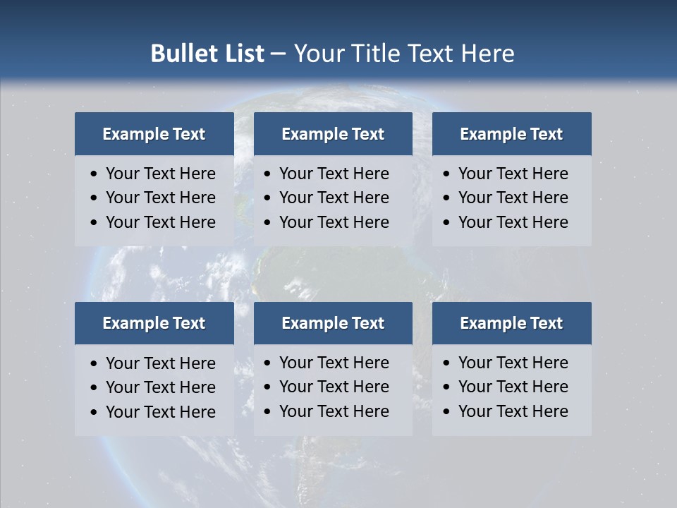 Terra Atmosfera PowerPoint Template