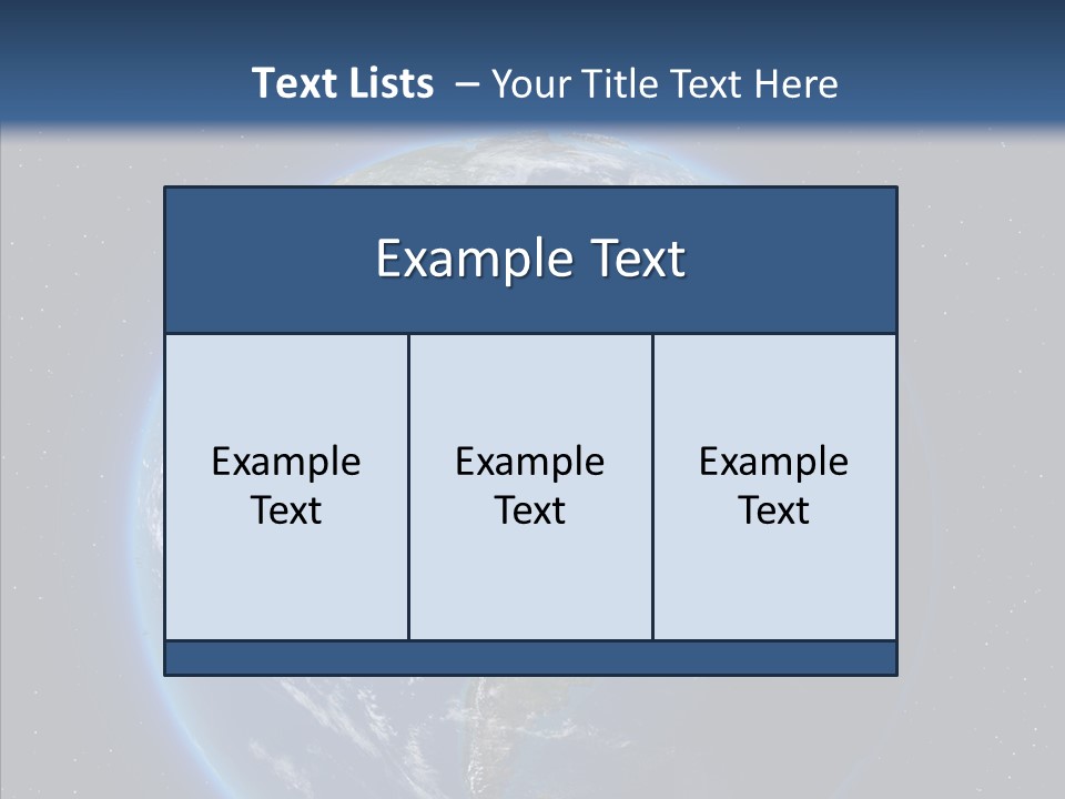 Terra Atmosfera PowerPoint Template