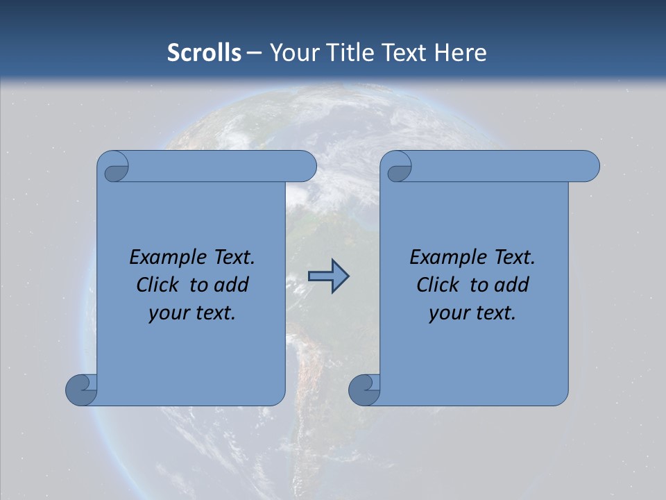 Terra Atmosfera PowerPoint Template