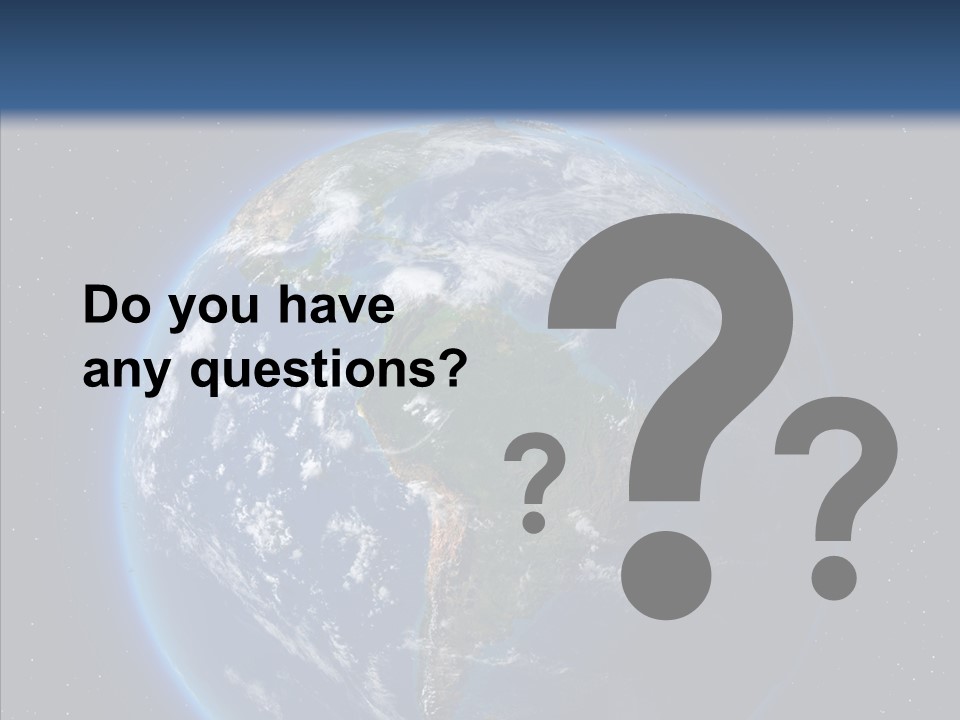 Terra Atmosfera PowerPoint Template