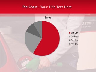 Fuel Man Hand PowerPoint Template