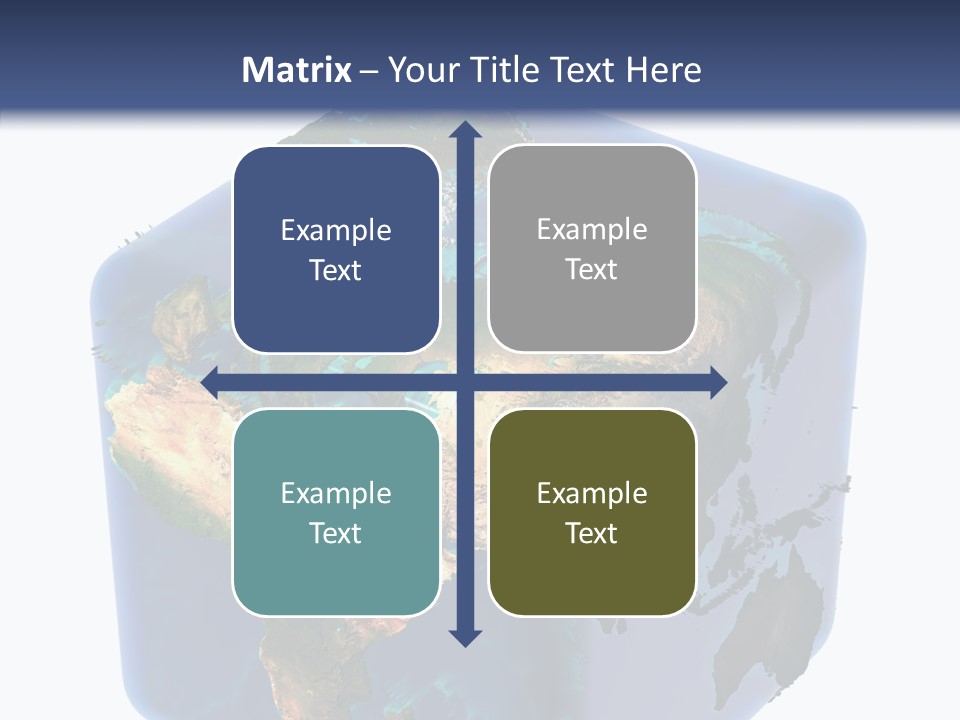 Cubic Earth PowerPoint Template