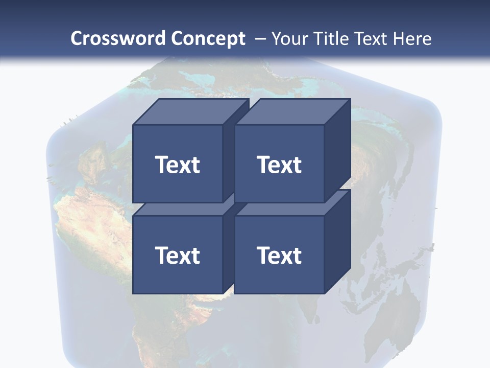 Cubic Earth PowerPoint Template