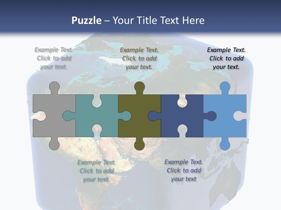 Cubic Earth PowerPoint Template
