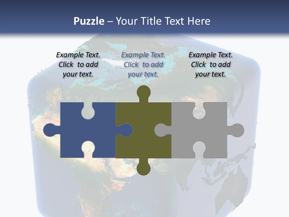 Cubic Earth PowerPoint Template