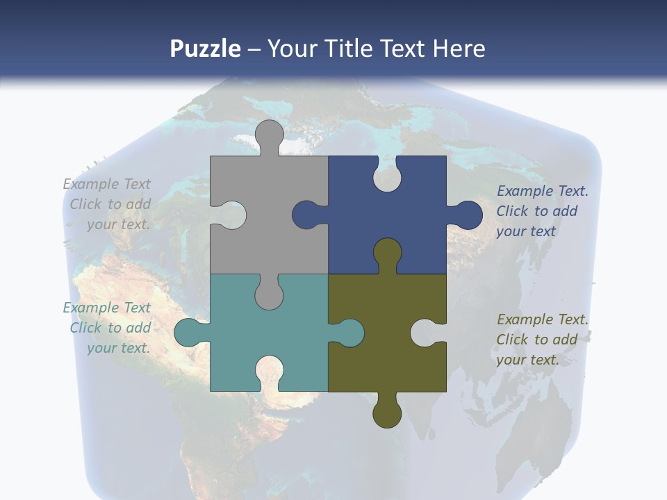 Cubic Earth PowerPoint Template