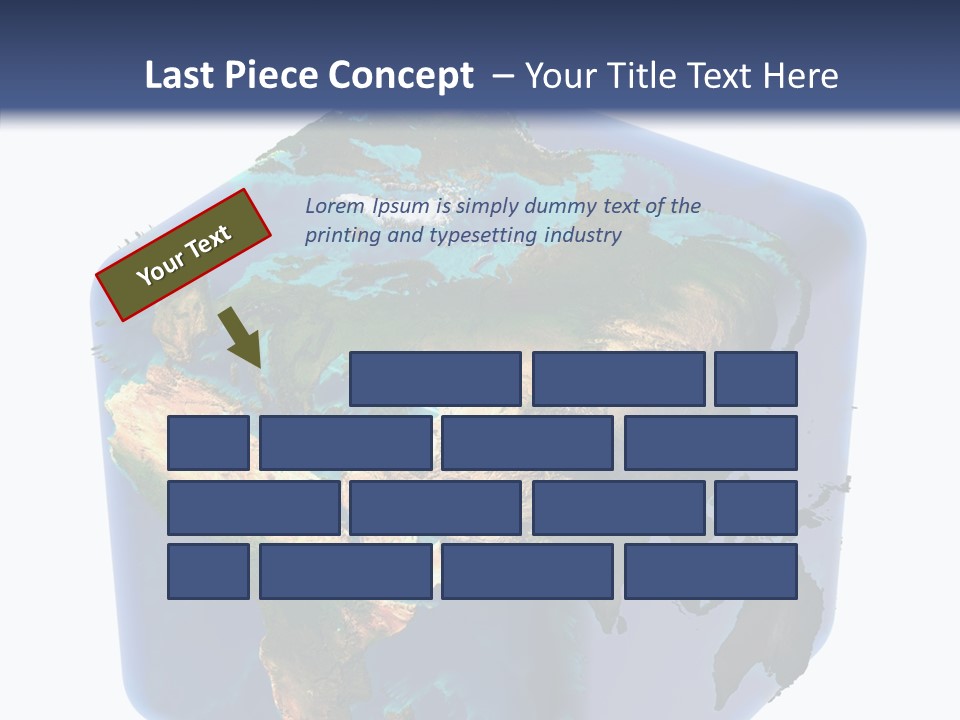Cubic Earth PowerPoint Template