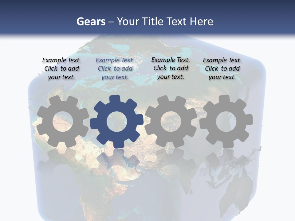 Cubic Earth PowerPoint Template