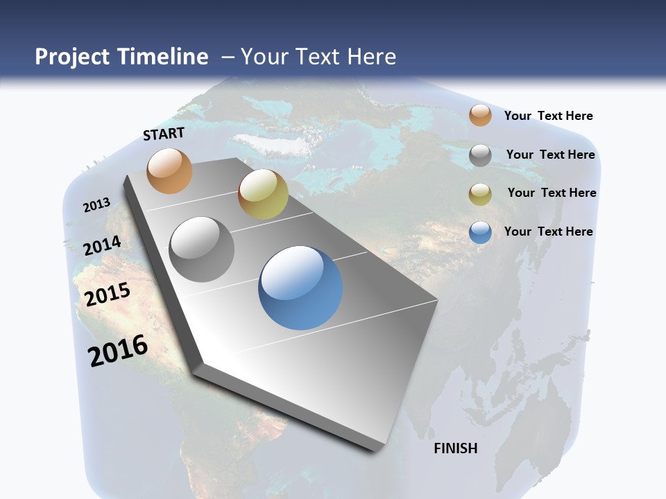 Cubic Earth PowerPoint Template