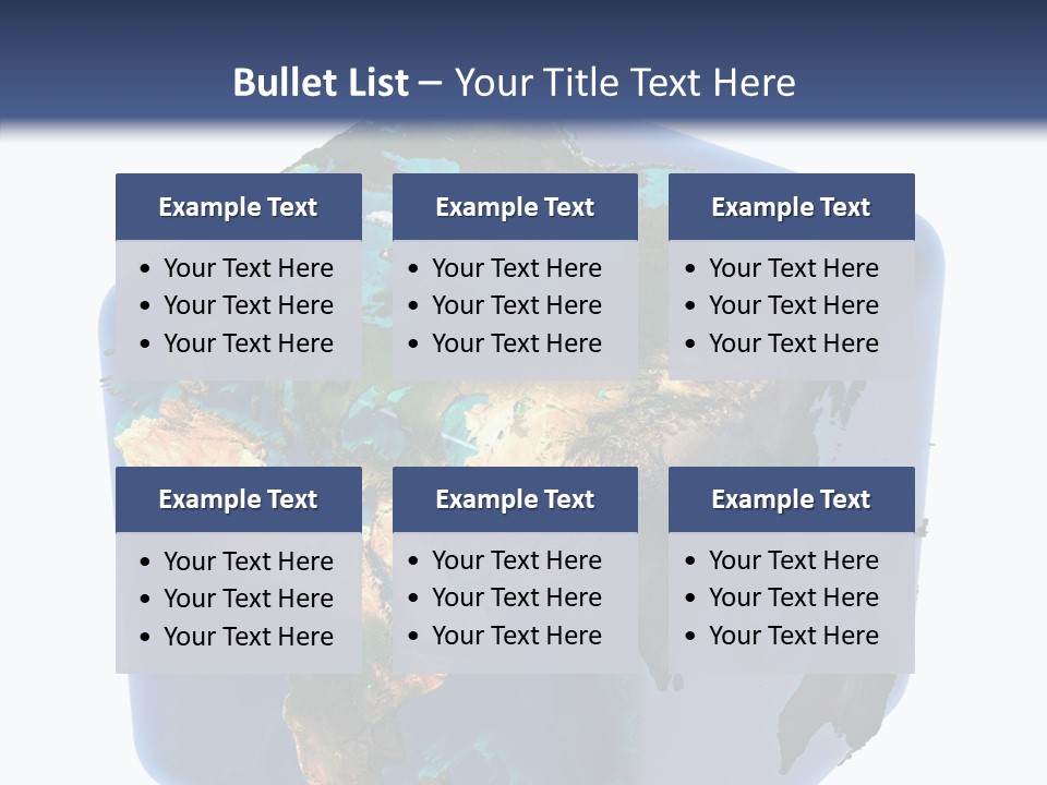 Cubic Earth PowerPoint Template