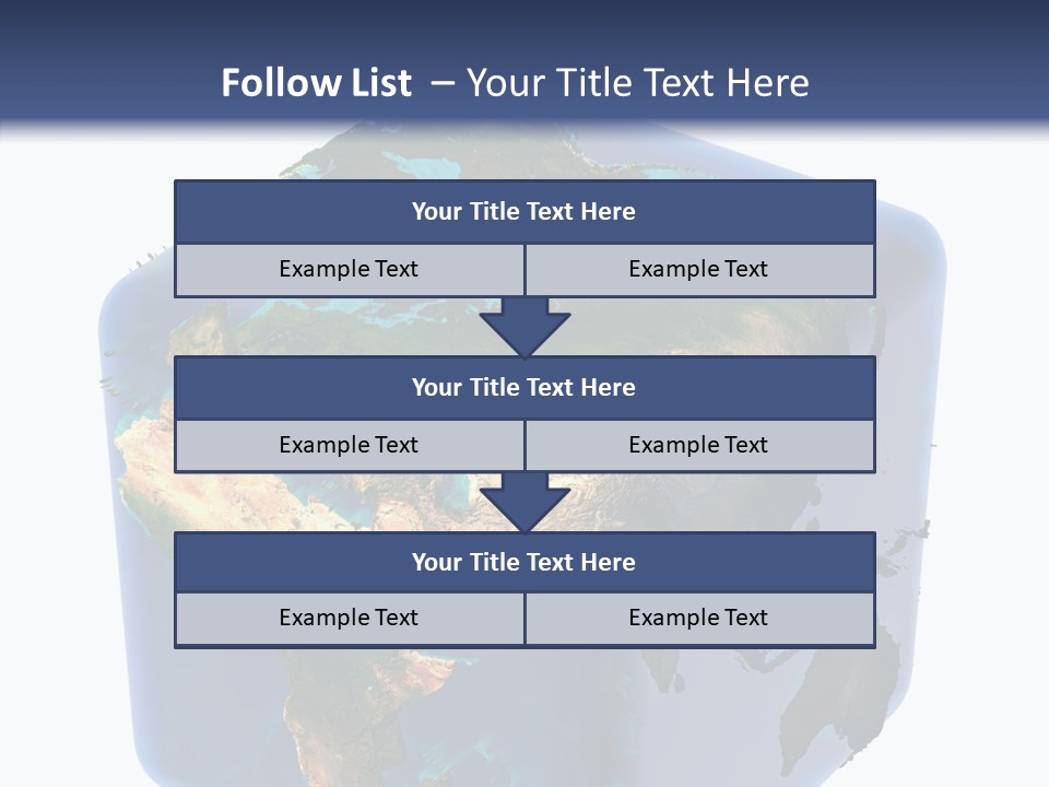 Cubic Earth PowerPoint Template