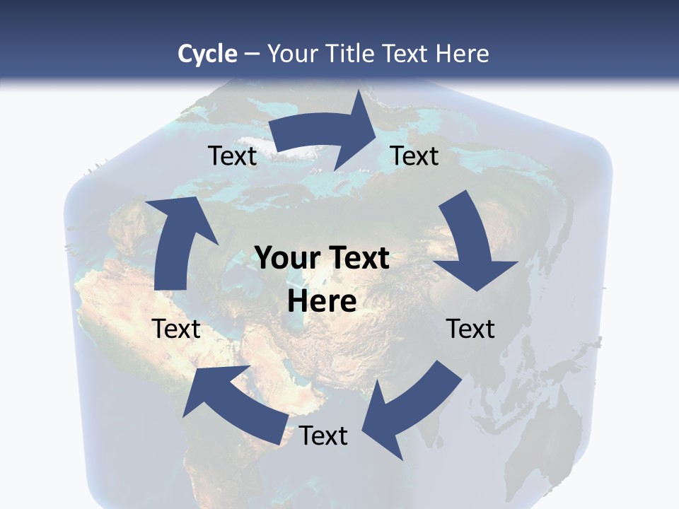Cubic Earth PowerPoint Template