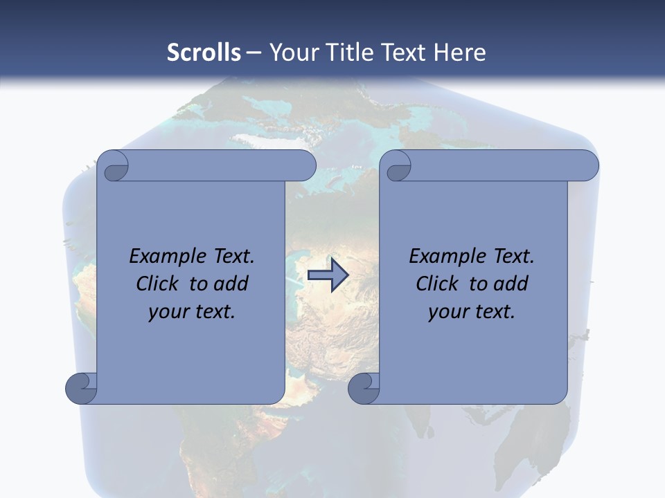 Cubic Earth PowerPoint Template