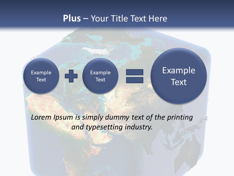 Cubic Earth PowerPoint Template