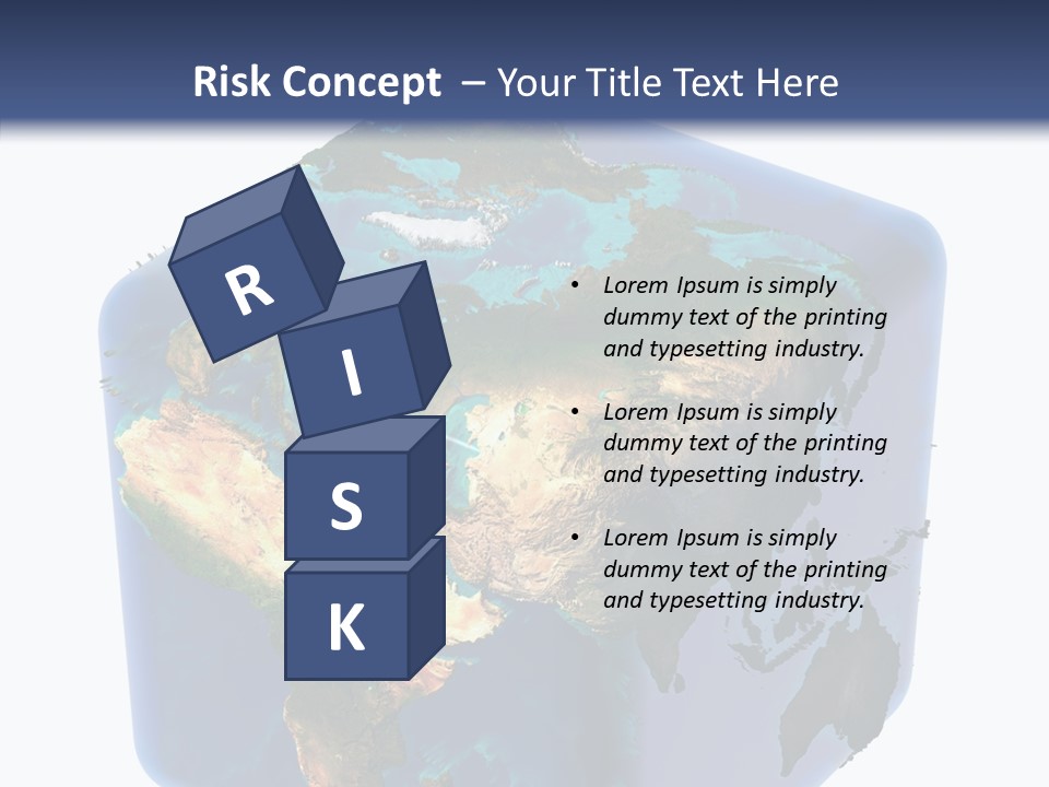 Cubic Earth PowerPoint Template