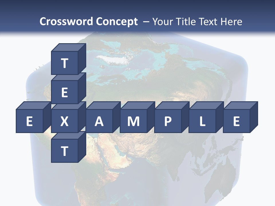 Cubic Earth PowerPoint Template